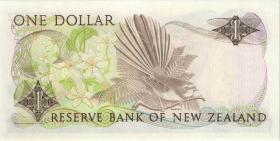 Neuseeland / New Zealand P.169c 1 Dollar (1989-92) (1) low number 