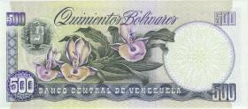 Venezuela P.067b 500 Bolivares 1987 (1) 