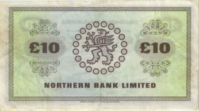 Nordirland / Northern Ireland P.189a 10 Pounds 1970 (3) 
