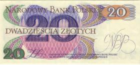 Polen / Poland P.149 20 Zlotych 1982 (1) Serie Y 