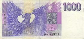 Tschechien / Czech Republic P.08 1000 Kronen 1993 (3) 