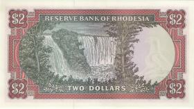 Rhodesien / Rhodesia P.39br 2 Dollars 24.5.1979 X/1 (1) 