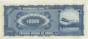 Brasilien / Brazil P.189b 10 Cruzeiro Novo a. 10000 Cruz. (1966-67) (2) 