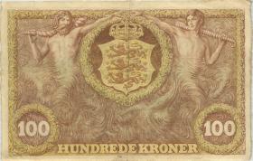 Dänemark / Denmark P.33b 100 Kroner 1940 U.1 (2) 