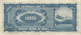 Brasilien / Brazil P.182Ba 10.000 Cruzeiros (1966) (3) 