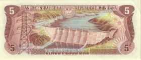Dom. Republik/Dominican Republic P.152b 5 Pesos Oro 1997 (1) 