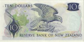 Neuseeland / New Zealand P.166r 10 Dollars (1967-81) * (2) 