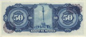 Mexiko / Mexico P.049u 50 Pesos 1972 (1) 