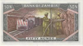 Sambia / Zambia P.14 50 Ngwee (1973) (1) 