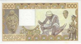 West-Afr.Staaten/West African States P.807Tj 1000 Francs 1990 (1) 