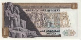 Ägypten / Egypt P.44c 1 Pound 1977 (1) 