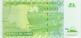 Zaire P.78 500.000 Nouveau Zaires 1996 J0000135 (1) 