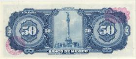 Mexiko / Mexico P.049s 50 Pesos 1970 (1) 
