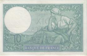 Frankreich / France P.084 10 Francs 12.10.1939 (2+) 