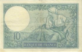 Frankreich / France P.073d 10 Francs 1928 (2) 
