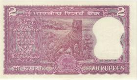 Indien / India P.052a 2 Rupien (1) 