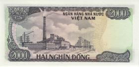 Vietnam / Viet Nam P.103a 2000 Dong 1987 (1) 