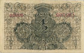 Jugoslawien / Yugoslavia P.011 1/2 Dinar (1919) (3+) 