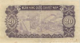 Vietnam / Viet Nam P.060a 20 Dong 1951 (2) 