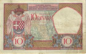 Jugoslawien / Yugoslavia P.025 10 Dinara 1926 (3-) 