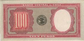 Chile P.113 100 Pesos = 10 Condores (1947-1958) (1) 