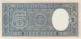 Chile P.091c 5 Pesos = 1/2 Condor 1937 (3) 