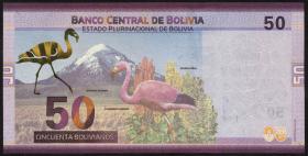Bolivien / Bolivia P.250 50 Bolivianos (2018) (1) 