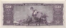 Brasilien / Brazil P.184b 5 Cent- auf 50 Cruz. (1966-67) (1) 