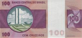 Brasilien / Brazil P.195Aa 100 Cruzeiros (1974) (1) 