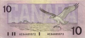 Canada P.096a 10 Dollar 1989 (3) 