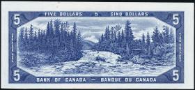 Canada P.068b 5 Dollars 1954 "Devil Face" (1/1-) 