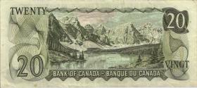 Canada P.089a 20 Dollars 1969 (3) 