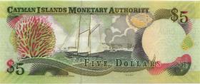 Cayman-Inseln P.34a 5 Dollars 2005  Serie C/1 1) 
