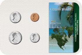 Kursmünzensatz Cayman-Inseln / Coin Set Cayman Islands 