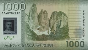 Chile P.161d 1000 Pesos 2014 Polymer (1) 