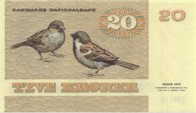 Dänemark / Denmark P.49h 20 Kronen 1988 (1) 