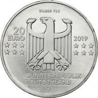 Deutschland 20 Euro 2019 100 J. Bauhaus prfr 