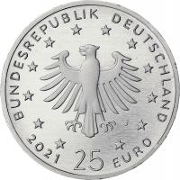 Deutschland 25 Euro 2021 Weihnachten - Geburt Christi prfr 