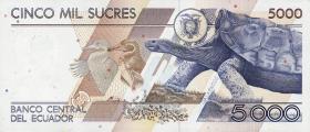 Ecuador P.128c 5000 Sucres 1999 (1) 