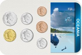 Kursmünzensatz Fiji 