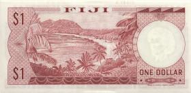 Fiji Inseln / Fiji Islands P.071b 1 Dollar (1974) (1) 