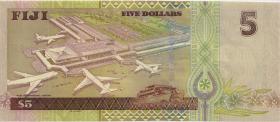 Fiji Inseln / Fiji Islands P.105a 5 Dollars (2002) (1) 