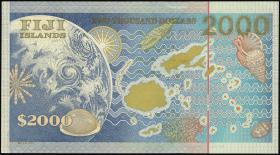 Fiji Inseln / Fiji Islands P.103 2000 Dollars 2000 (1) 
