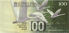 Finnland / Finland P.119 100 Markkaa 1986 (3+) 