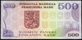 Finnland / Finland P.110b 500 Markkaa 1975 (1) 