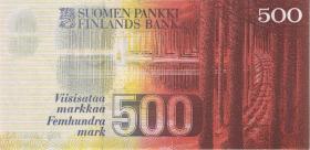 Finnland / Finland P.120 500 Markkaa 1986 (1991) (1) 