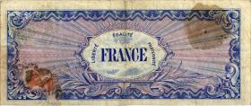Frankreich / France P.123c 100 Francs 1944 Block 3-8 (3) 