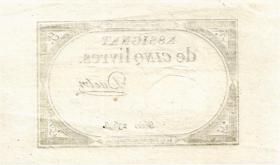 Frankreich / France P.A076 Assignat 5 Livres 1793 (1) 