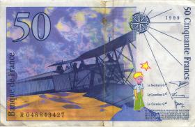 Frankreich / France P.157Ad 50 Francs 1997-1999 (3) 