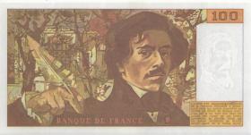 Frankreich / France P.154g 100 Francs 1993 (1) 